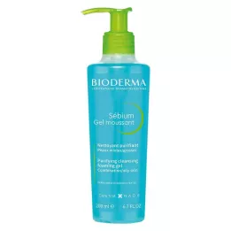 BIODERMA Sebium Jel Moussant Temizleme Jeli, 200 ml