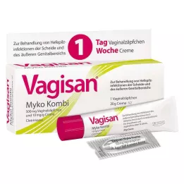 VAGISAN Myko Kombi 1 günlük terapi, 1 P