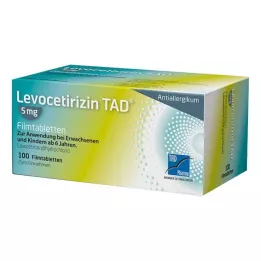 LEVOCETIRIZIN TAD 5 mg film kaplı tablet, 100 adet