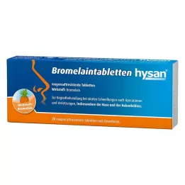 BROMELAIN TABLETTEN hysan gastro dirençli tabletler, 20 adet