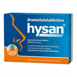 BROMELAIN TABLETTEN hysan gastro dirençli tabletler, 100 adet