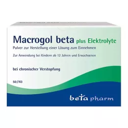 MACROGOL beta artı elektrolit tozu, oral uygulama için, 50 adet