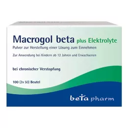 MACROGOL beta artı elektrolit tozu, oral uygulama için, 100 adet