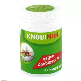 KNOBINON Çiğnenebilir tablet kutusu, 40 adet
