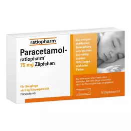 PARACETAMOL-ratiopharm 75 mg fitil, 10 adet
