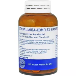 CONVALLARIA KOMPLEX Hanosan tabletleri, 100 adet