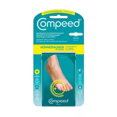 COMPEED Mısır sıvası nemlendirici, 6 adet COMPEED Mısır sıvası nemlendirici, 6 adet