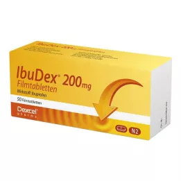 IBUDEX 200 mg film kaplı tabletler, 50 adet