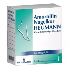 AMOROLFIN Nagelkur Heumann %5 wst.halt.tırnak cilası, 3 ml