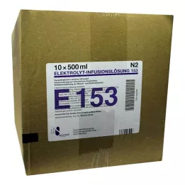 ELEKTROLYT Bilg.-Lsg. 153 PE-Şişe, 10X500 ml
