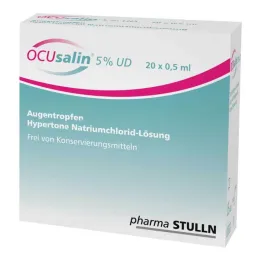 Ocusalin %5 UD göz damlası, 20X0,5 ml