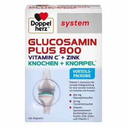 DOPPELHERZ Glucosamine Plus 800 sistem kapsülleri, 120 adet