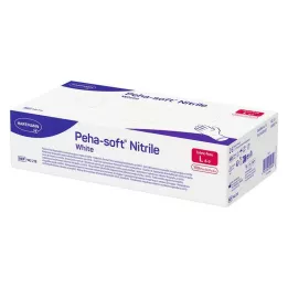 PEHA-SOFT nitril beyaz Unt.Hands.unsteril pf L, 100 adet