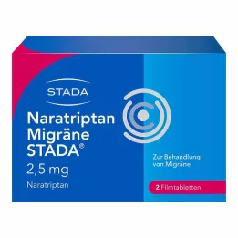 NARATRIPTAN Migren STADA 2,5 mg film kaplı tablet, 2 adet