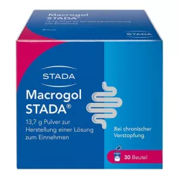 MACROGOL STADA 13,7 g oral solüsyon tozu, 30 adet