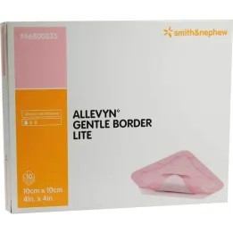 Allevyn Gentle Border Lite 10x10 cm köpük bandaj, 10 adet