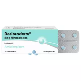 DESLORADERM 5 mg film kaplı tabletler, 50 adet