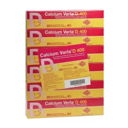 CALCIUM VERLA D 400 efervesan tablet, 120 adet