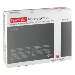 FARCO-Aqua-Gliserolü doldurun, 10X10 ml