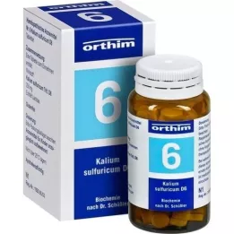 BIOCHEMIE Orthim 6 Kalium sülfürikum D 6 tablet, 100 adet