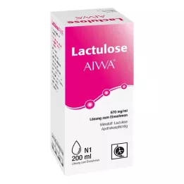 LACTULOSE AIWA 670 mg/ml oral çözelti, 200 ml