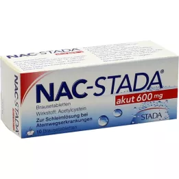NAC STADA akut 600 mg efervesan tablet, 10 adet