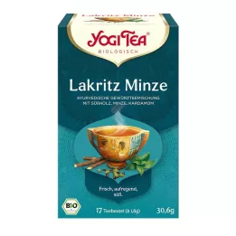 YOGI TEA Meyan Kökü Nane Organik Filtre Torbaları, 17X1,8 g