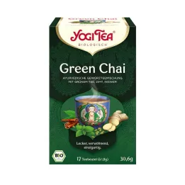 YOGI TEA Green Chai Organik Filtre Torbaları, 17X1,8 g