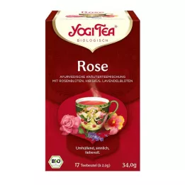 YOGI TEA Gül Biyo Filtre Torbaları, 17X2,0 g