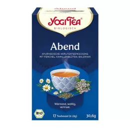 YOGI TEA Evening Tea Organik Filtre Poşetleri, 17X1,8 g