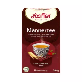 YOGI TEA Erkek çayı organik filtre torbası, 17X1,8 g