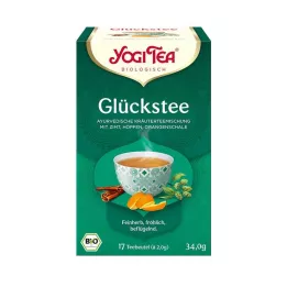 YOGI TEA Lucky Tea Organik Filtre Poşetleri, 17X1,8 g