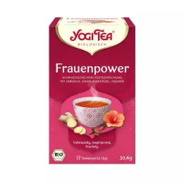 YOGI TEA Kadınlar İçin Power Tea Organik Filtre Poşetleri, 17X1,8 g