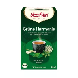 YOGI TEA Green Harmony Tea Organik Filtre Torbası, 17X1.8 g