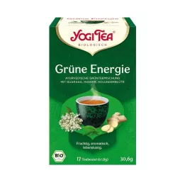YOGI TEA Yeşil Enerji Çay Filtre Poşetleri, 17X1,8 g