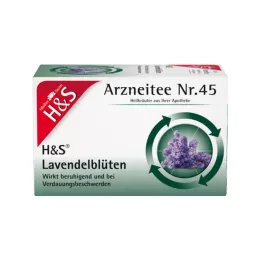 H&amp;S Lavanta Çiçeği Filtre Torbaları, 20X1,0 g
