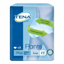 TENA PANTS plus L ConfioFit tek kullanımlık pantolon, 8 adet