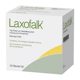 LAXOFALK Oral kullanım için bir çözeltinin hazırlanması için 10 g toz, poşetler, 30 adet