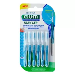 GUM TRAV-LER 1,6 mm köknar mavi İnterdental+6 kapak, 6 adet