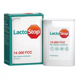 LACTOSTOP 14.000 FCC Tablet dağıtıcı, 80 adet