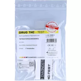 CLEARTEST Uyuşturucu testi THC Test şeritleri, 1 adet