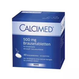 CALCIMED 500 mg efervesan tablet, 40 adet