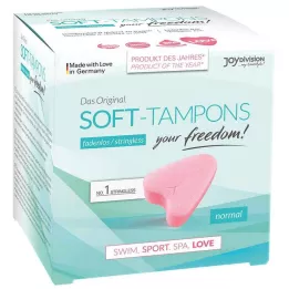 SOFT TAMPONS normal, 3 parça