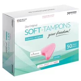 SOFT TAMPONS normal, 50 adet