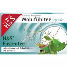 H&amp;S Feel-good tea oruç çayı filtre torbası, 20X1,5 g