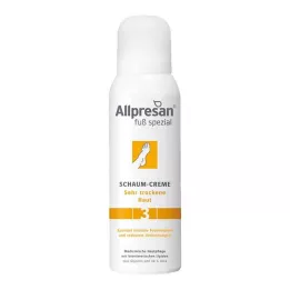 ALLPRESAN Ayak özel No.3 çok kuru cilt köpüğü, 125 ml