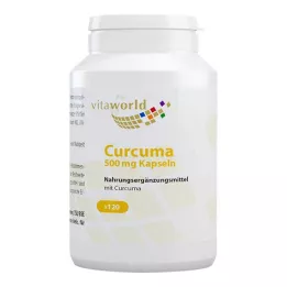 CURCUMA 500 mg kapsül, 120 adet