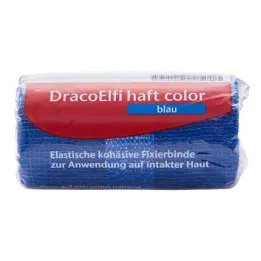 Dracoelfi haft renk sabitleme bandajı 4mx6cm mavi, 1 adet