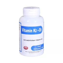 VITAMIN K2+D3 Berco kapsülleri, 120 adet