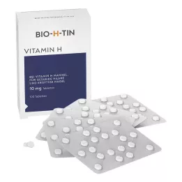BIO-H-TIN Vitamin H 10 mg tablet, 100 adet